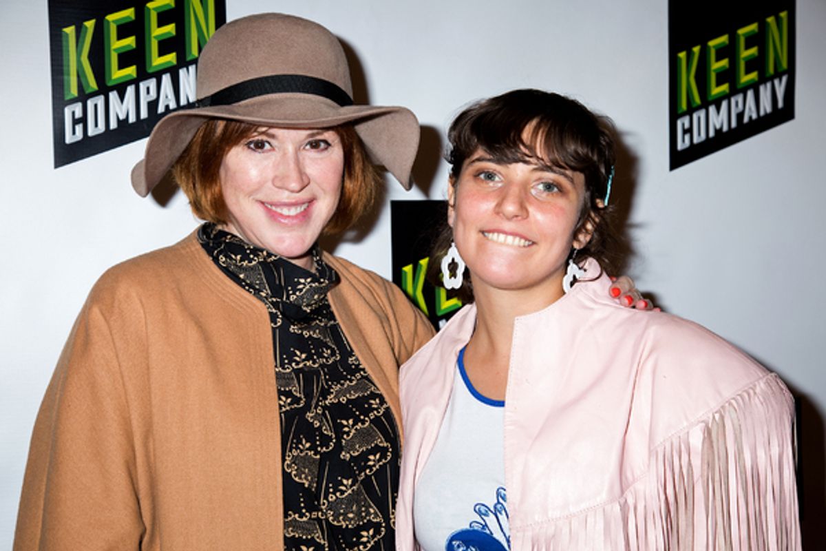 Molly Ringwald, Hannah Dunne at 