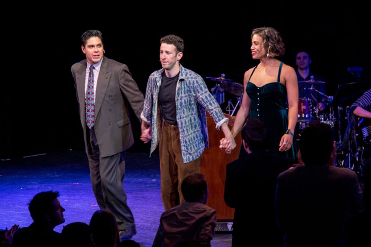 George Salazar, Nick Blaemire, Ciara Renee at 