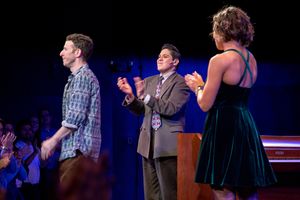 Nick Blaemire, George Salazar, Ciara Renee @ BroadwayWorld Nick Blaemire, George Salazar, Ciara Renee Photo