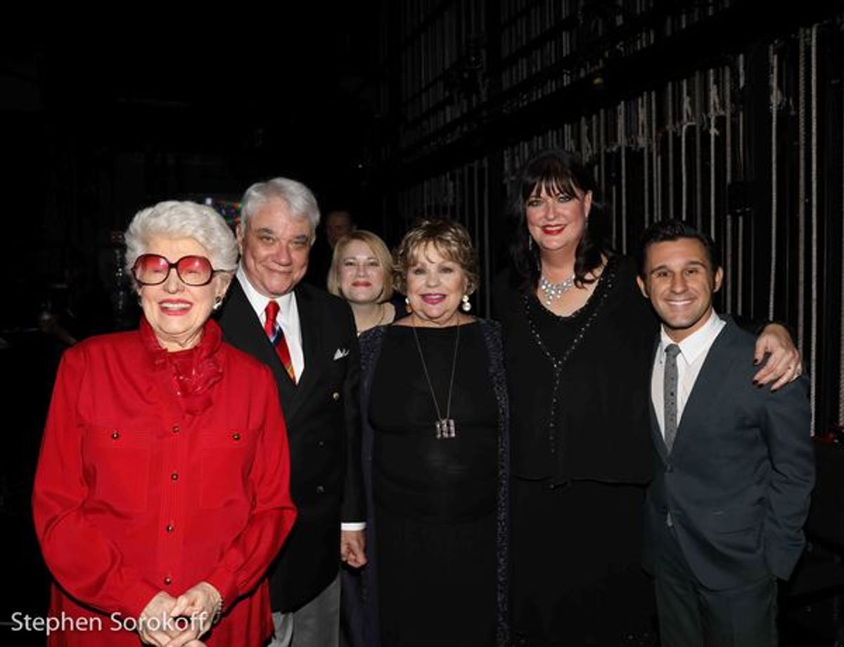 Marti Steven, Rex Reed, Maud Hixson, Joyce Breach, Ann Hampton Callaway, Nicholas King at 