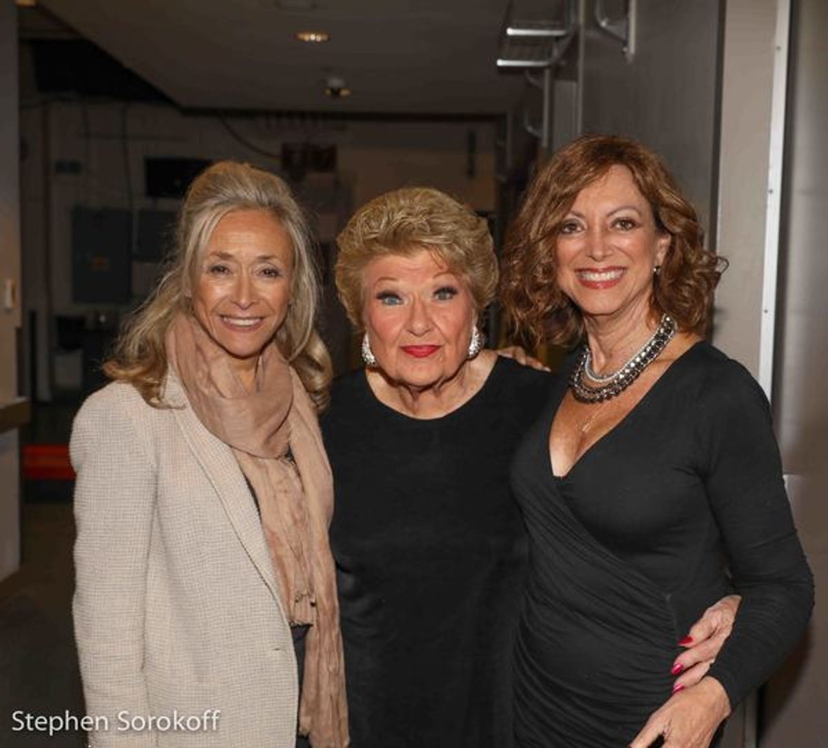 Eda Sorokoff, Marilyn Maye, Ruth Brenner at 