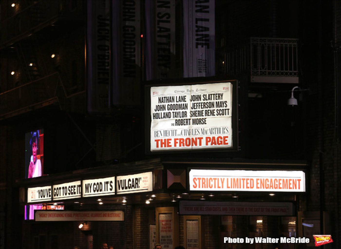 Photo Coverage: THE FRONT PAGE Company Takes Opening Night Bows! Photo Coverage: THE FRONT PAGE Company Takes Opening Night Bows! Image