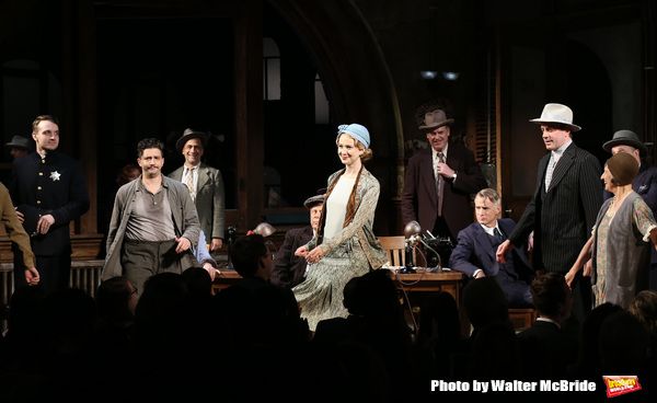 Photos: THE FRONT PAGE Company Takes Opening Night Bows! — photo 6 of 43
