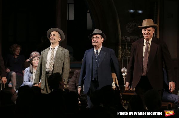 Photos: THE FRONT PAGE Company Takes Opening Night Bows! — photo 8 of 43