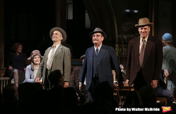 Photos: THE FRONT PAGE Company Takes Opening Night Bows! — photo 9 of 43