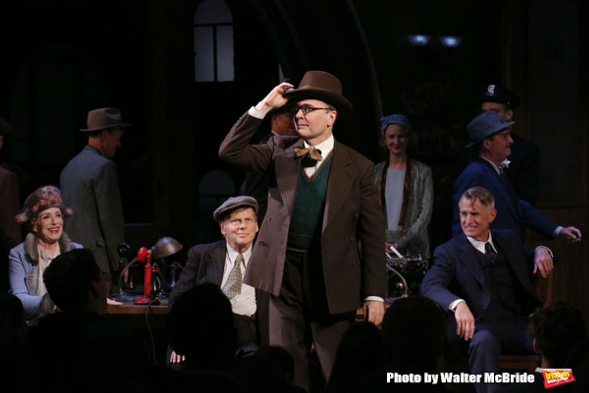 Holland Taylor, Robert Morse, Jefferson Mays and John Slattery  at 