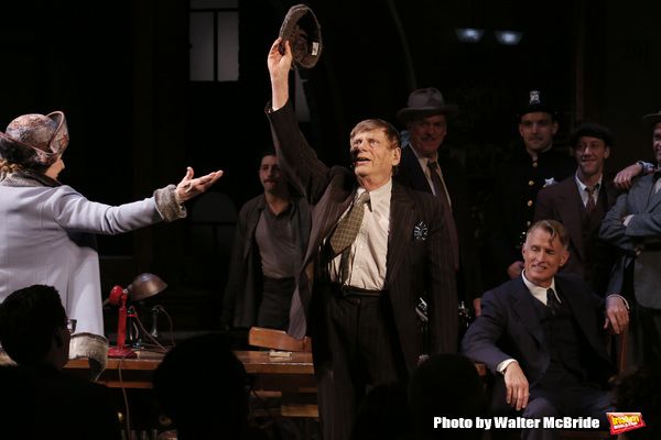 Photos: THE FRONT PAGE Company Takes Opening Night Bows! — photo 14 of 43