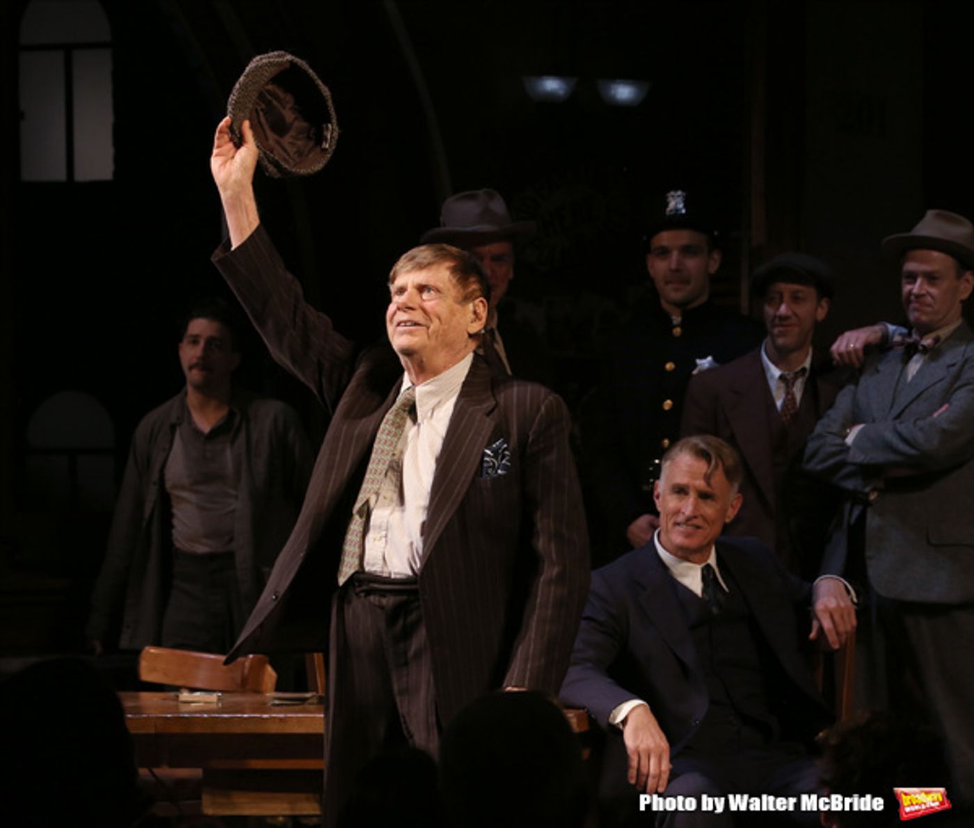 Photo Coverage: THE FRONT PAGE Company Takes Opening Night Bows!  Image