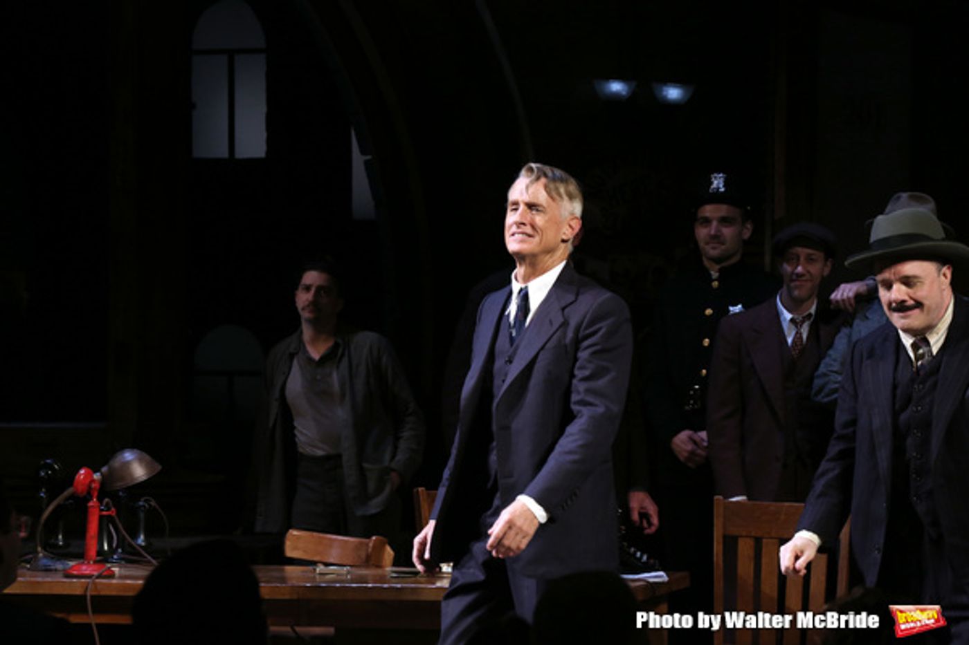 Photo Coverage: THE FRONT PAGE Company Takes Opening Night Bows!  Image