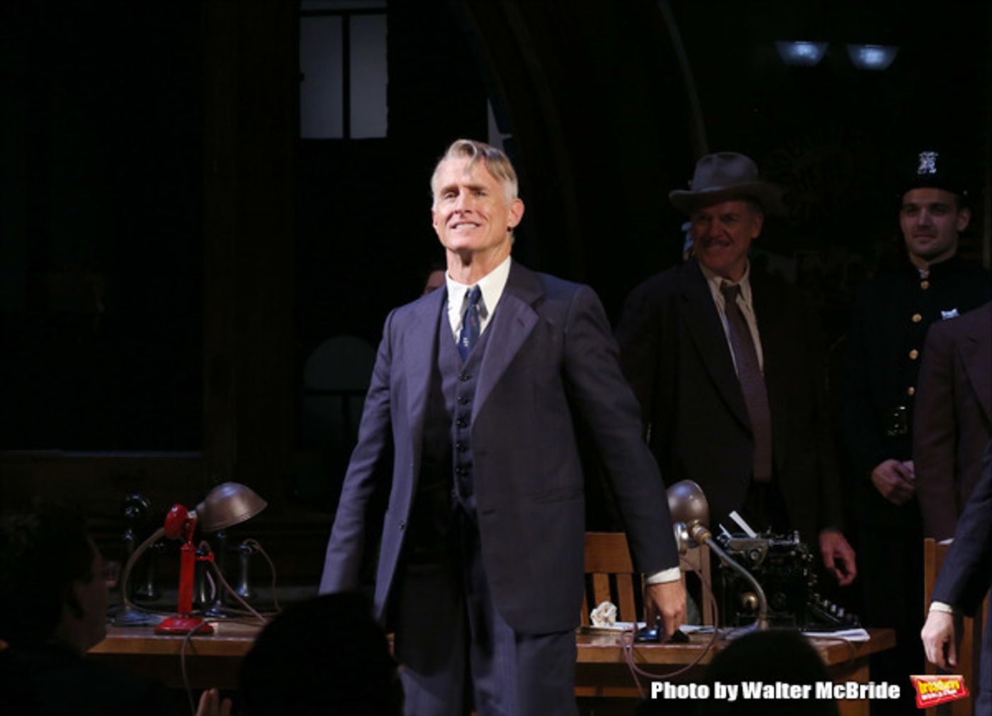 Photo Coverage: THE FRONT PAGE Company Takes Opening Night Bows!  Image