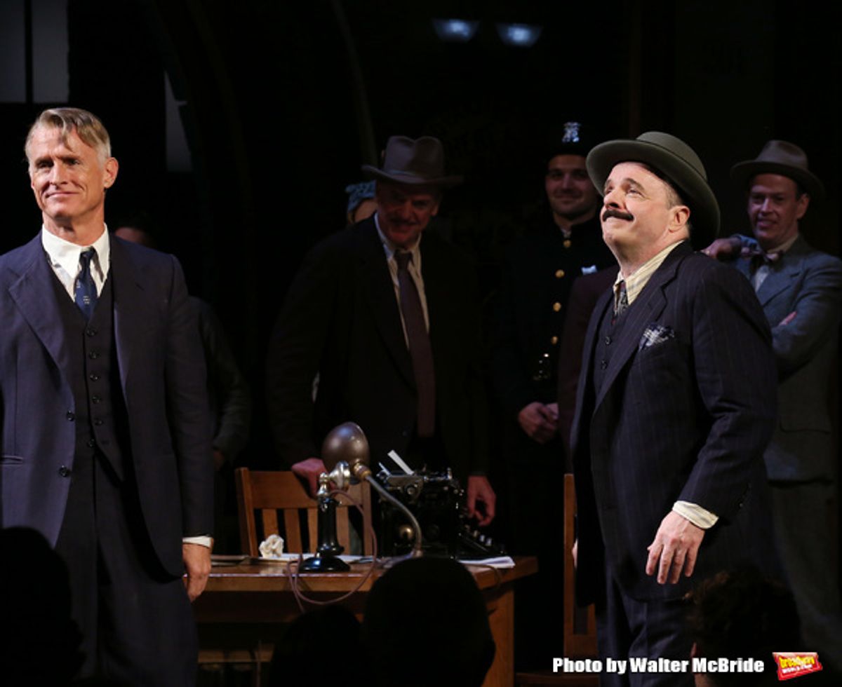John Slattery and Nathan Lane  at 