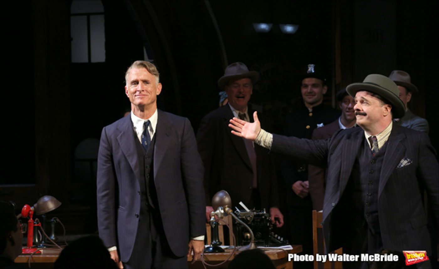 Photo Coverage: THE FRONT PAGE Company Takes Opening Night Bows!  Image