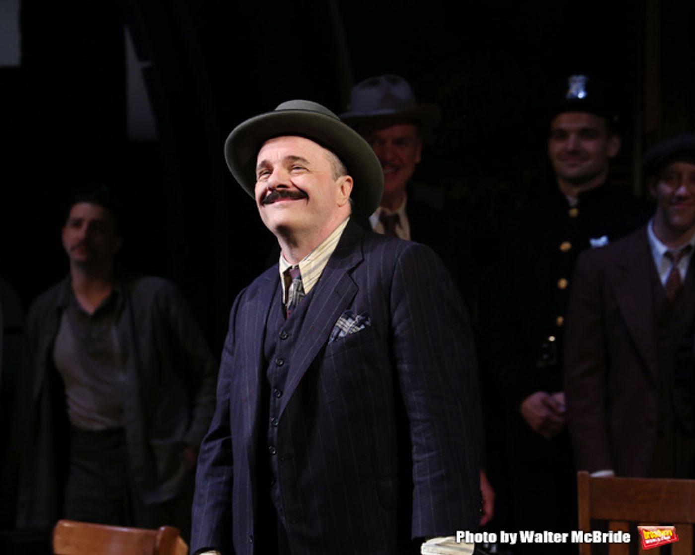 Photo Coverage: THE FRONT PAGE Company Takes Opening Night Bows!  Image