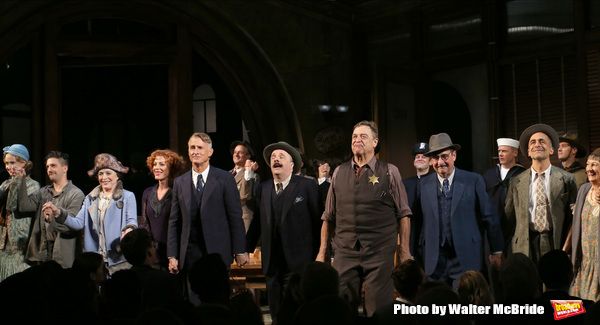 Photos: THE FRONT PAGE Company Takes Opening Night Bows! — photo 39 of 43
