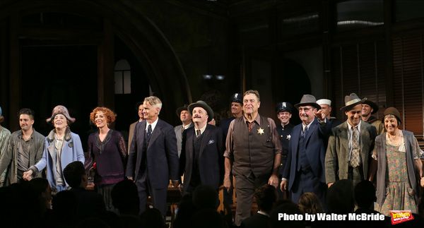 Photos: THE FRONT PAGE Company Takes Opening Night Bows! — photo 40 of 43