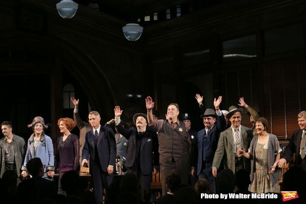 Photos: THE FRONT PAGE Company Takes Opening Night Bows! — photo 42 of 43
