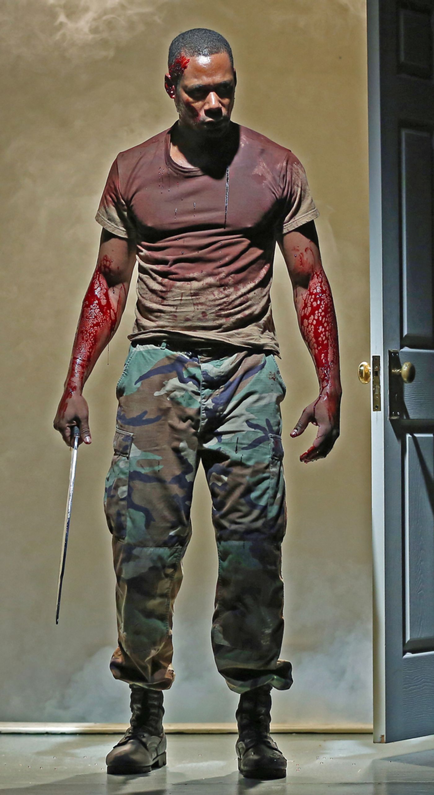 Photo Flash: First Look at Dion Johnstone, Patrick Page and More in CORIOLANUS at Red Bull  Image