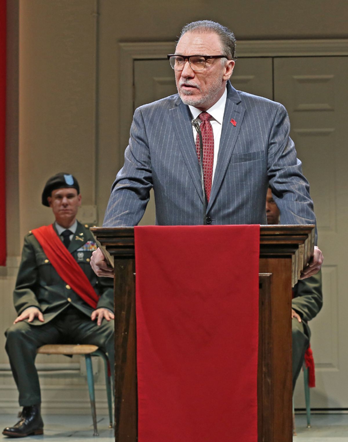 Patrick Page, Aaron Krohn and Dion Johnstone at 