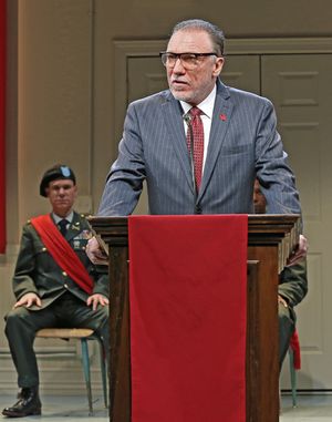 Patrick Page, Aaron Krohn and Dion Johnstone @ BroadwayWorld Patrick Page, Aaron Krohn and Dion Johnstone Photo