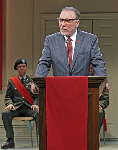 Patrick Page, Aaron Krohn and Dion Johnstone Photo