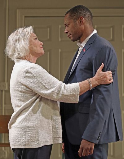 Lisa Harrow and Dion Johnstone Photo