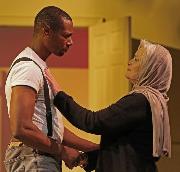 Dion Johnstone and Lisa Harrow Photo