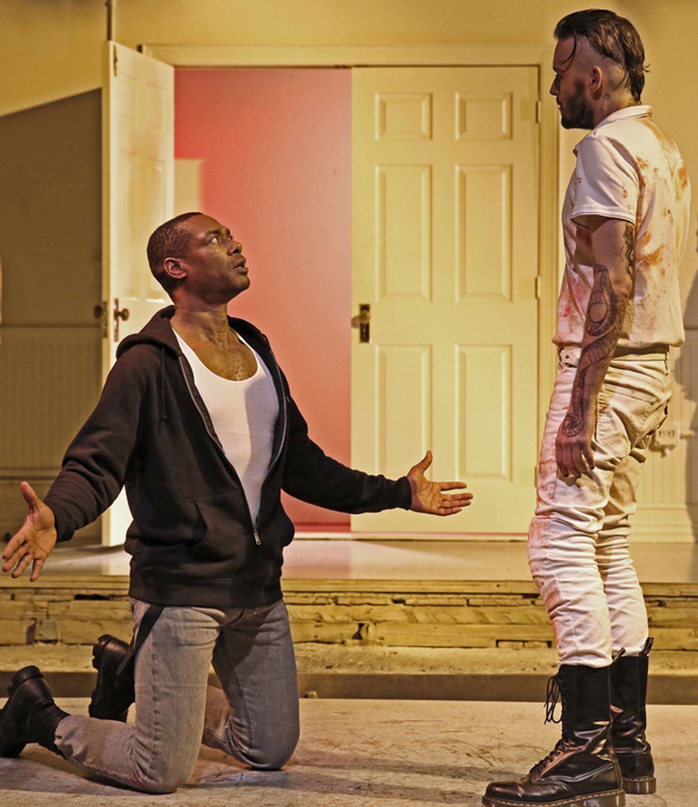 Photo Flash: First Look at Dion Johnstone, Patrick Page and More in CORIOLANUS at Red Bull  Image