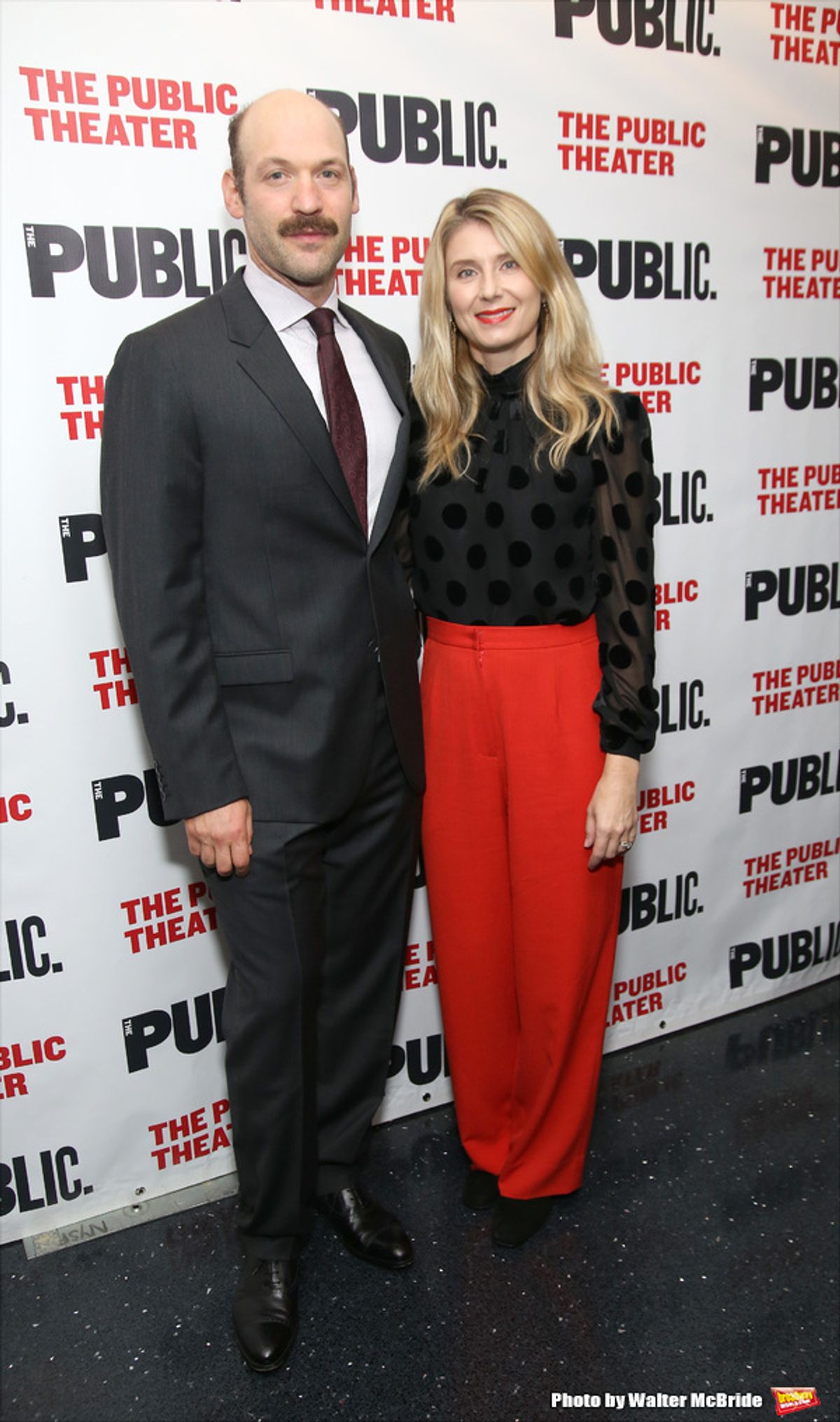 Corey Stoll and Nadia Bowers  at 