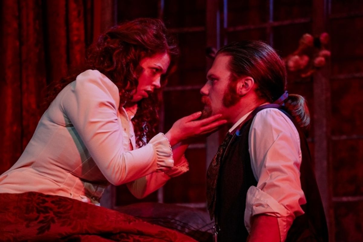 Brynn Garrett and Christopher Rocco at 