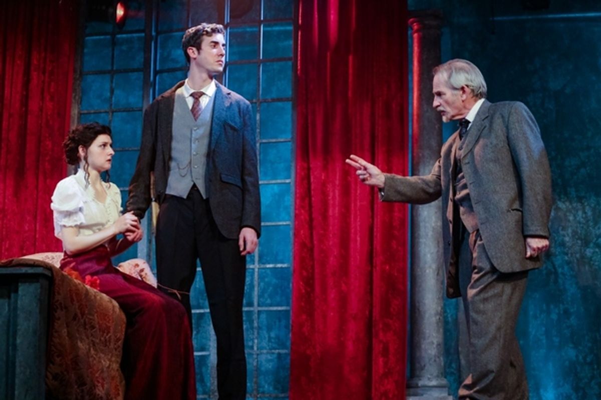 Jesse Morrow, Jacob Tice, and Joseph Grant at 