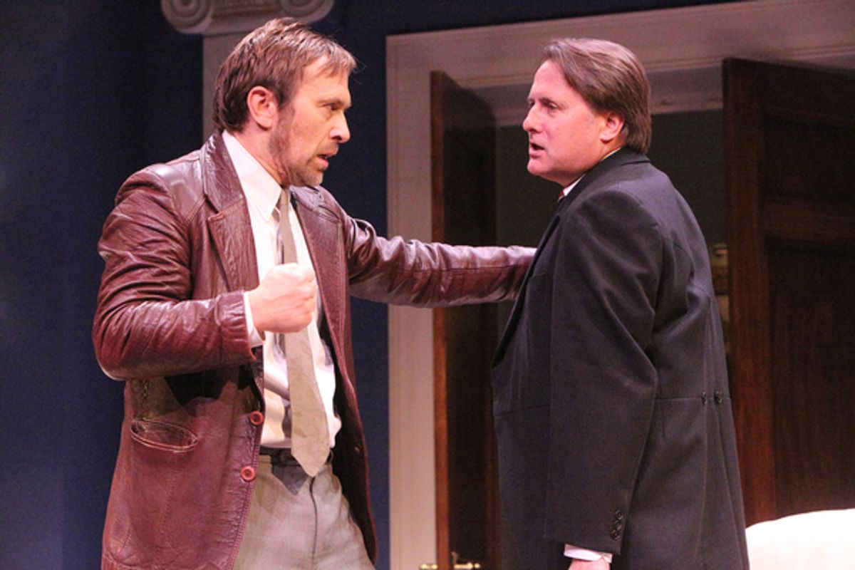 Jason Merrells and Gary Webster  at 