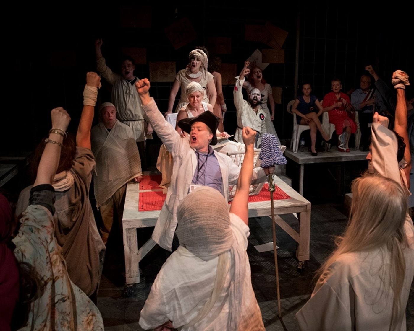 Review: MARAT/SADE Rebels and Reaches for the Heartstrings at New Theatre  Image