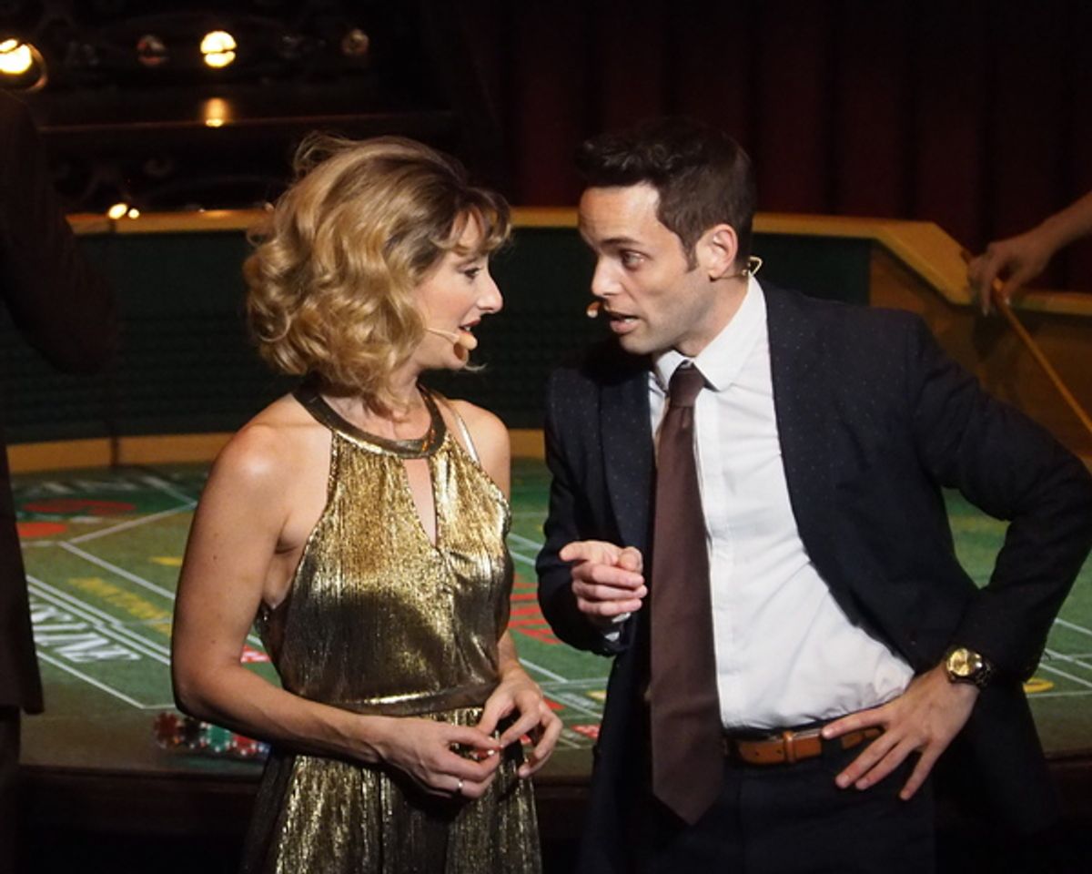 Carmen Kusack and Justin Mortelliti at 