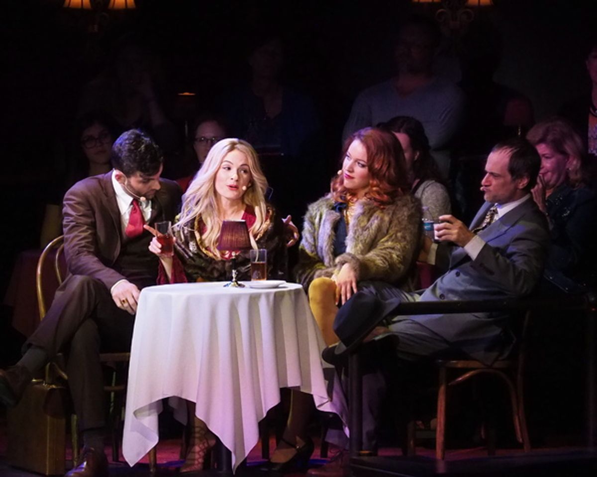 Zak Resnick, Lindsey Gort, Olivia Harris, and Jason Paige at 