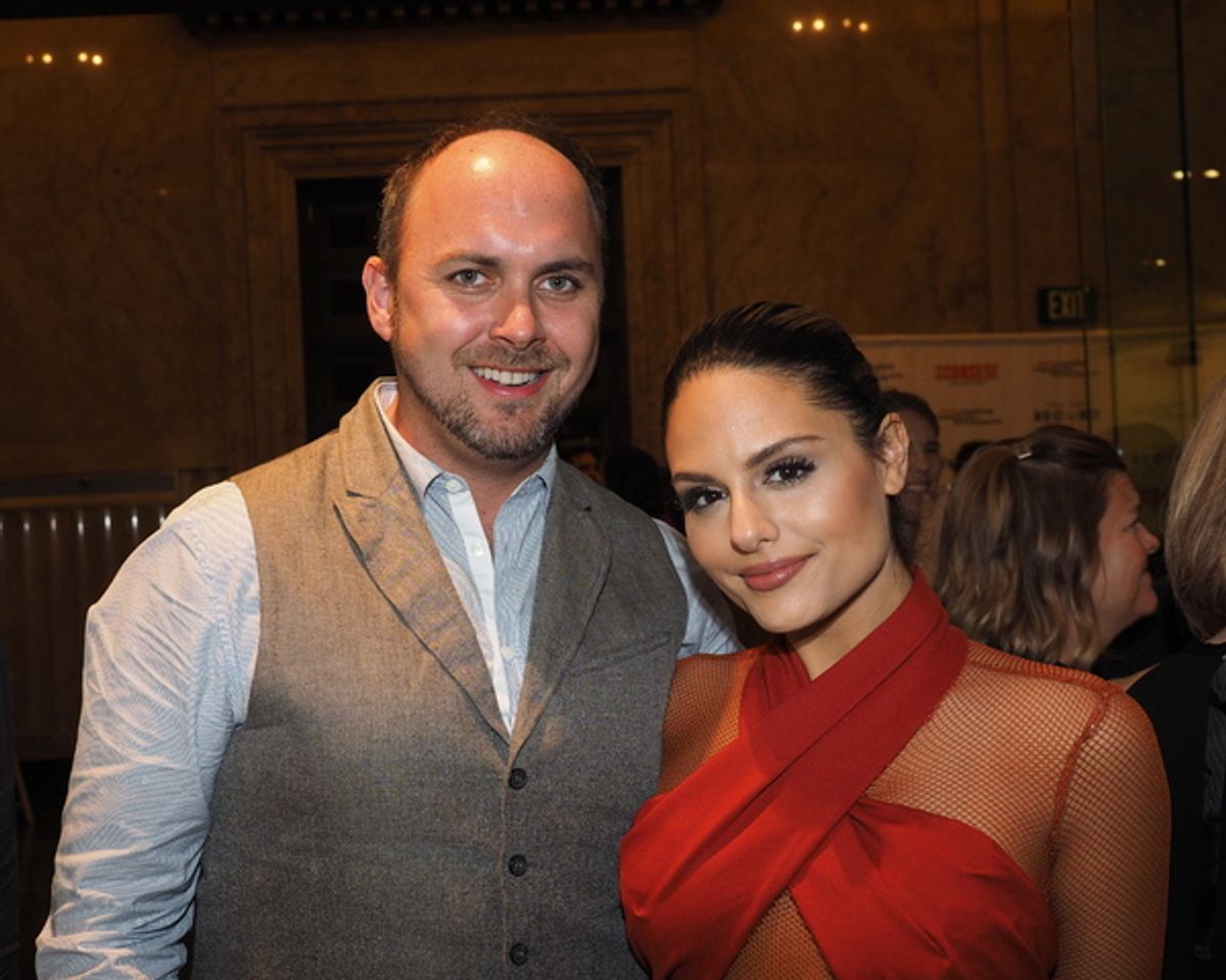 Edward Allen and Pia Toscano at 