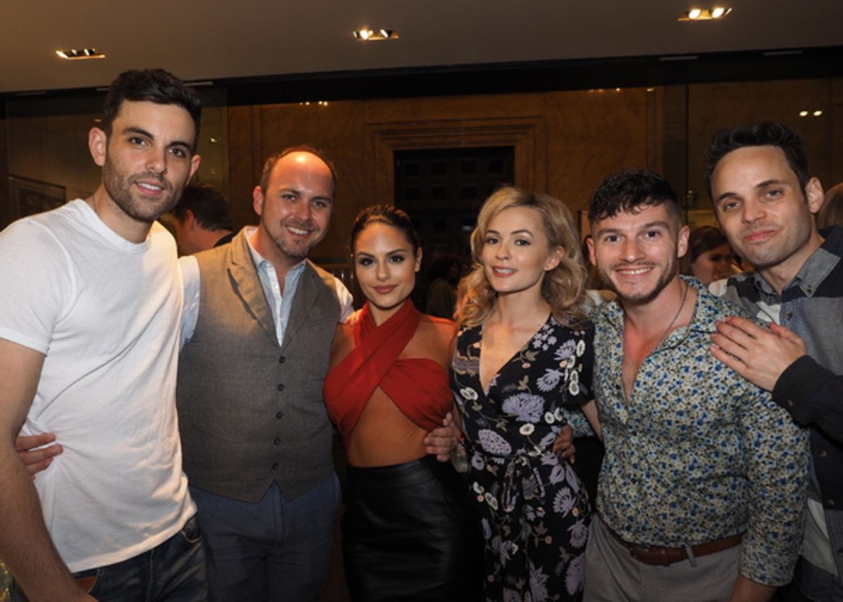 Zak Resnick, Edward Allen, Pia Toscano, Lindsey Gort, Jesse Vargas, and Justin Mortelliti at 