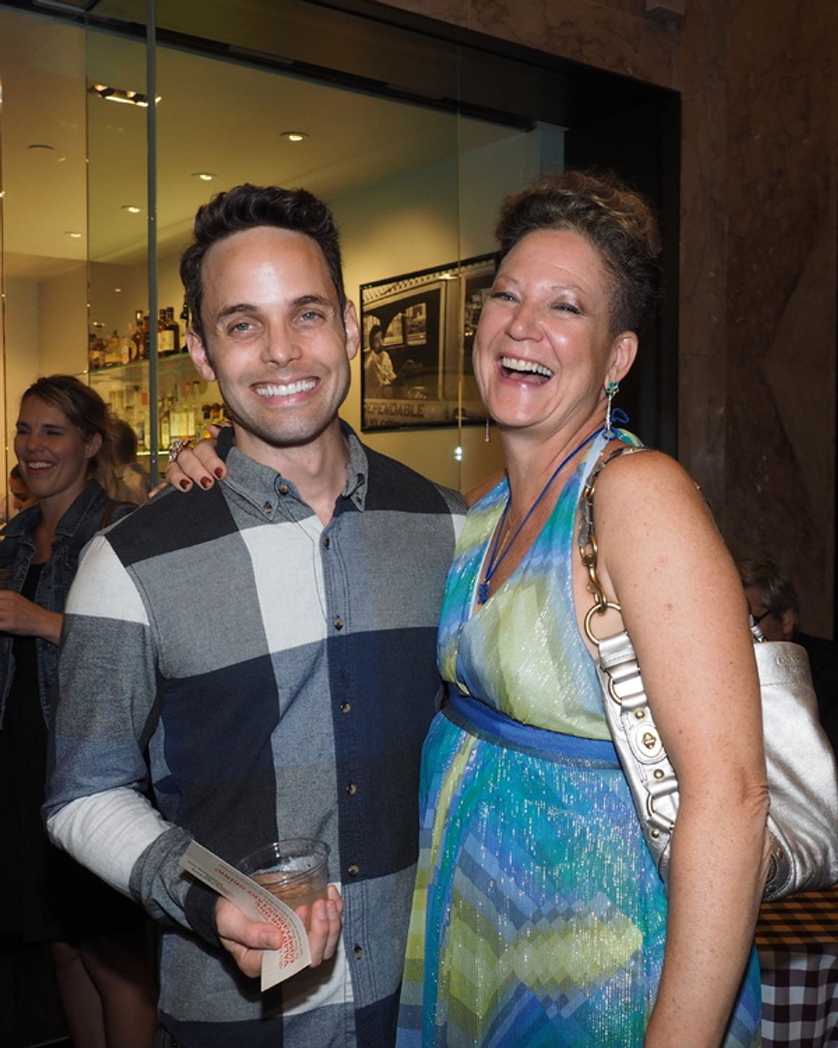 Justin Mortelliti and Siobhan O'Neill at 