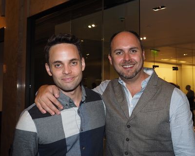 Justin Mortelliti and Edward Allen Photo