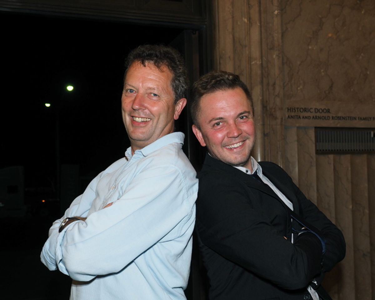 Artistic  Paul Crewes and Executive Producer/Creator Shane Scheel at 