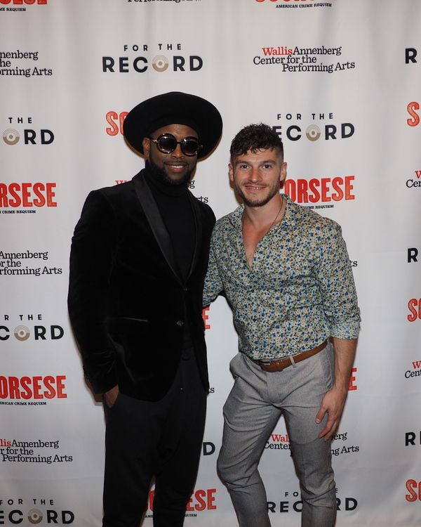B. Slade and Music Supervisor and Arranger Jesse Vargas Photo