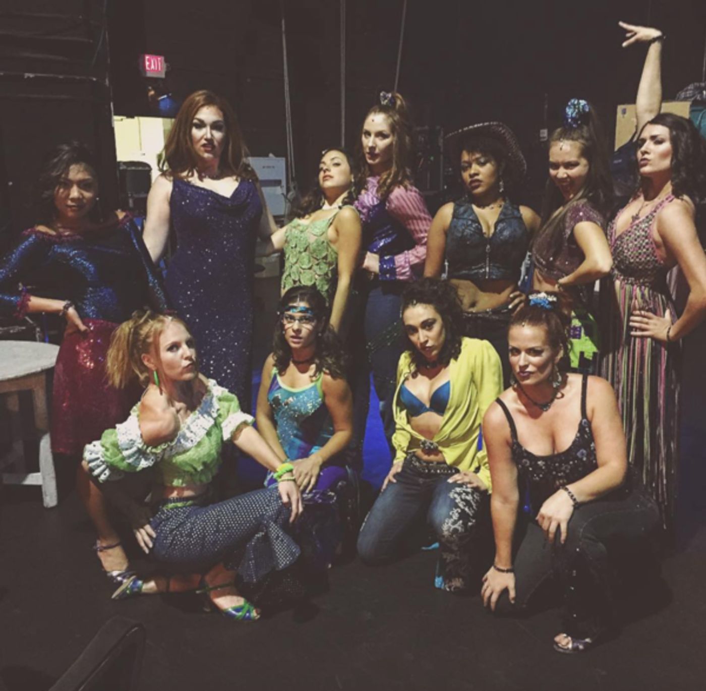 Photo Flash: It's Just Peachy at HOLIDAY INN, Existential at SOMETHING ROTTEN, and More Saturday Intermission Pics!  Image