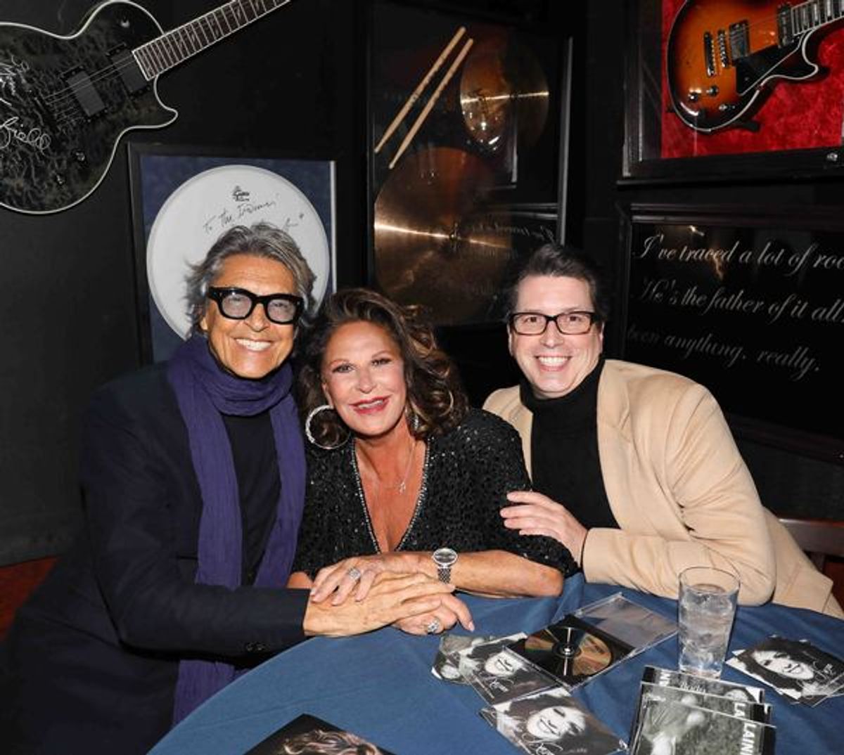 Tommy Tune, Lainie Kazan, Wayne Grimitter at 