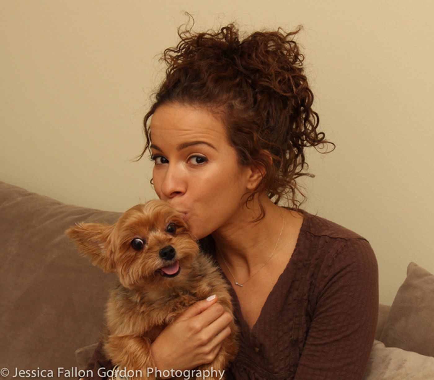 BWW Exclusive: TAILS OF BROADWAY- HAMILTON's Lexi Lawson Works it with Seven!  Image