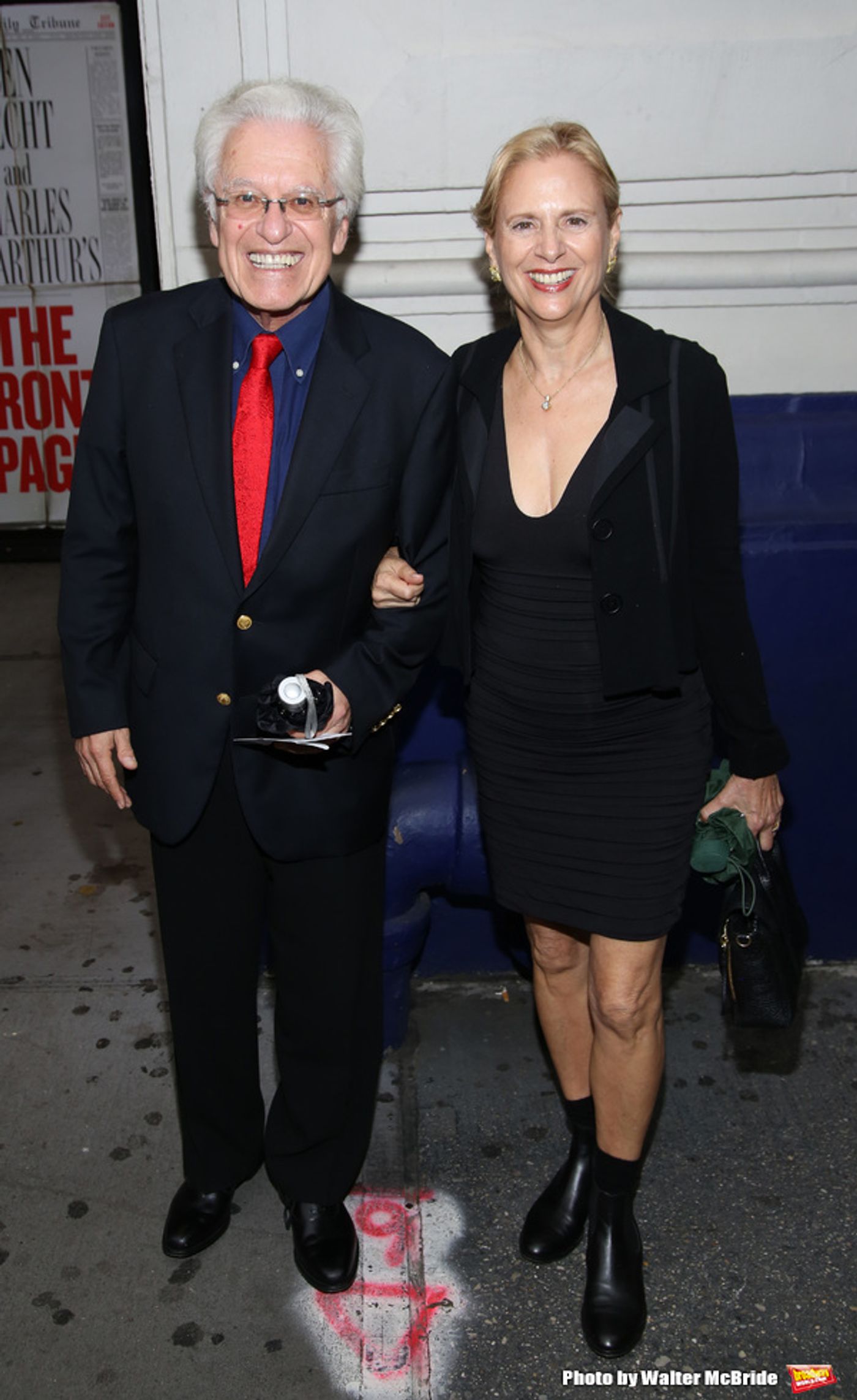 Photo Coverage: On the Red Carpet for Opening Night of THE FRONT PAGE  Image