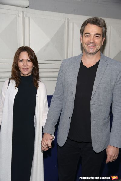 Leslie Urdang and Jon Tenney  Photo