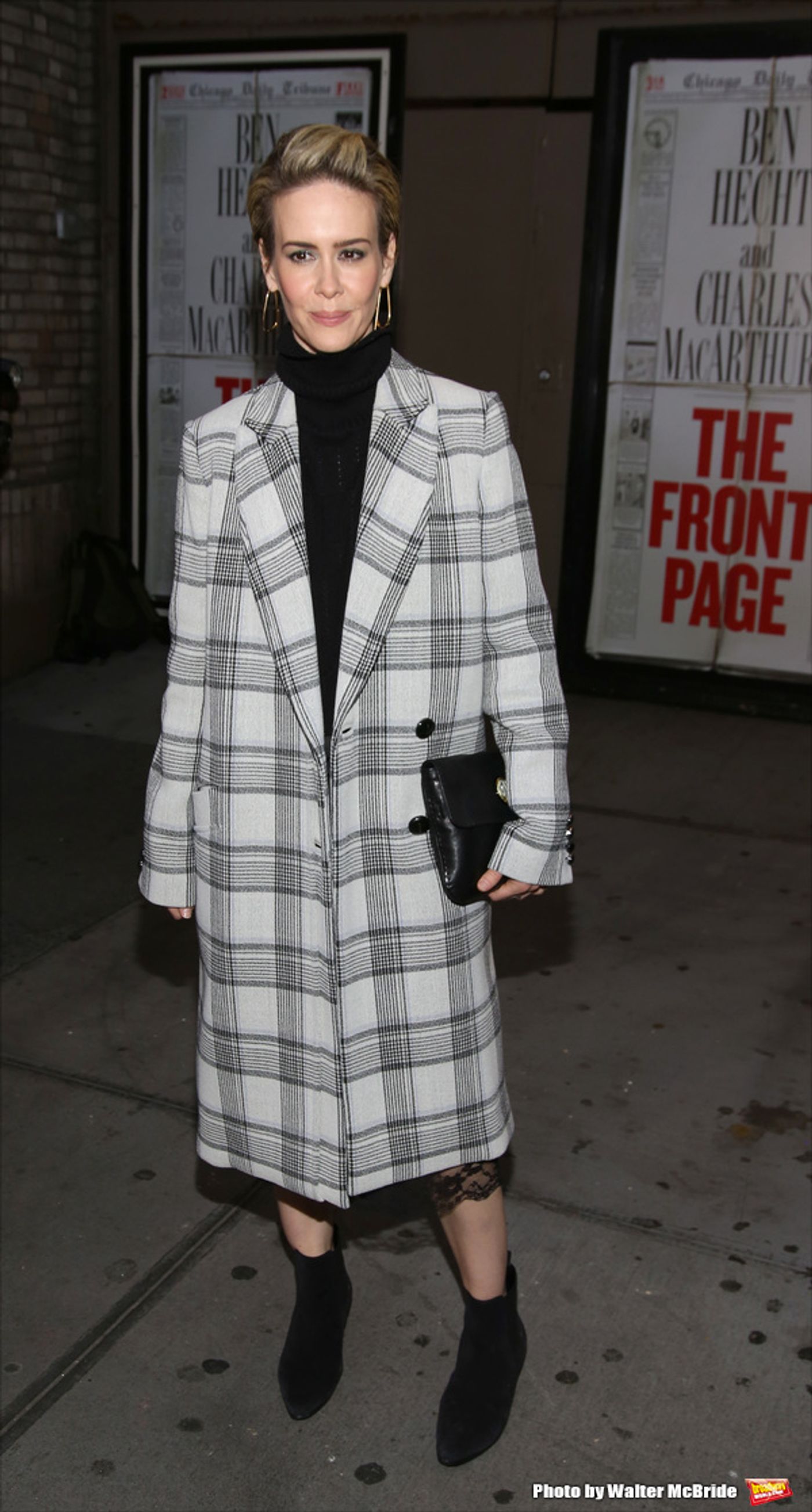 Photo Coverage: On the Red Carpet for Opening Night of THE FRONT PAGE  Image