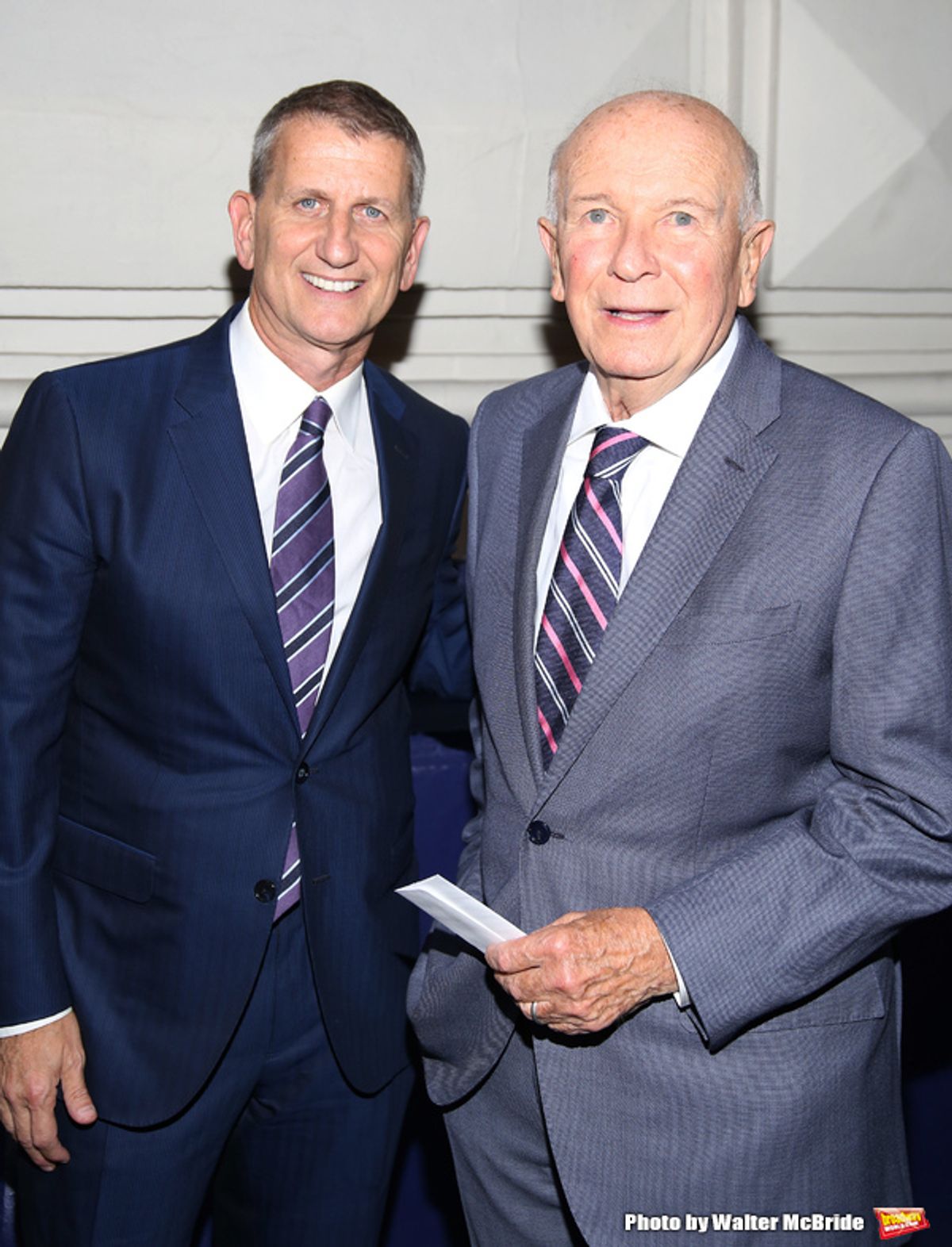 Tom Kirdahy and Terrence McNally at 