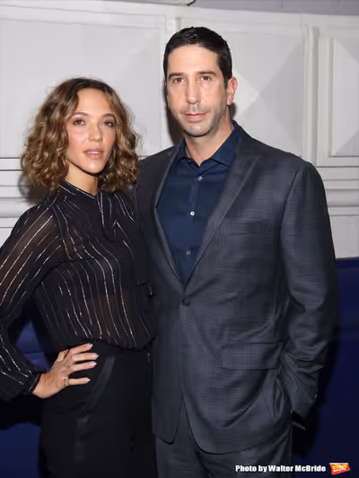 David Schwimmer and Zoe Buckman Photo