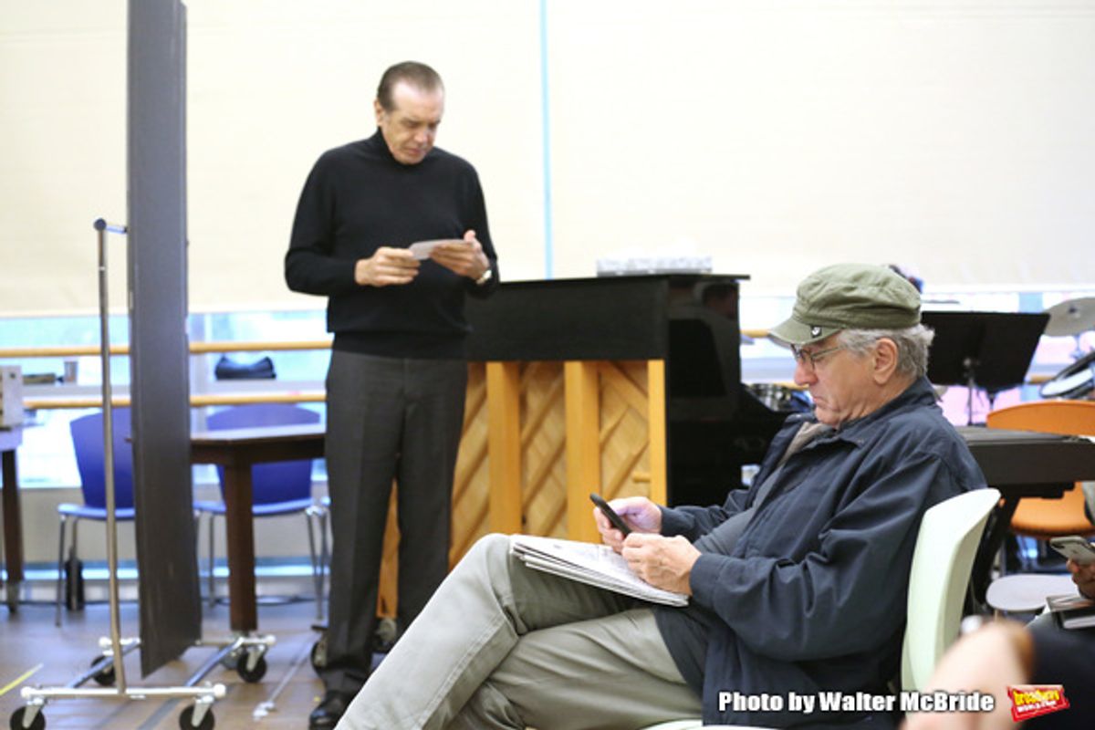 Chazz Palminteri and Robert De Niro at 