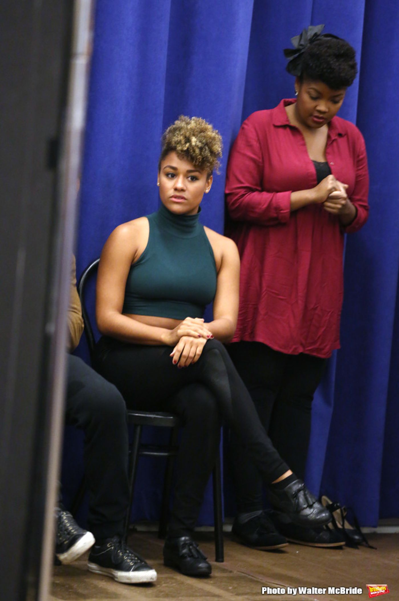 Photo Coverage: In the Rehearsal Room with the Cast of A BRONX TALE on Broadway!  Image